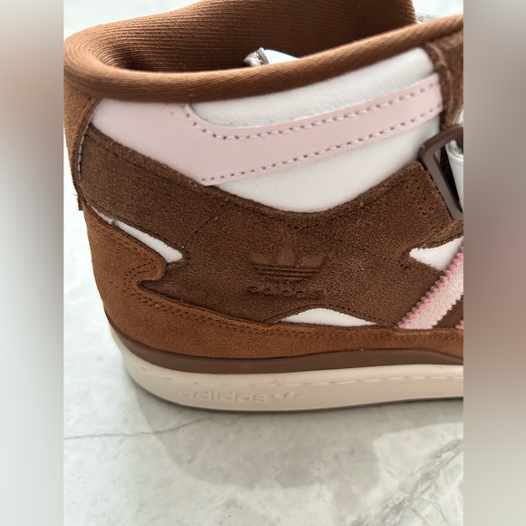 Adidas Forum Mid Men's Shoes Size 12 ‘chocolate to my strawberry' GY6802 Rare - Picture 7 of 12